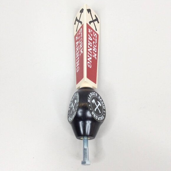 Klamath Basin Brewing Tap Handle Storm Warning Craft Beer Pull Falls Oregon - Picture 2 of 7